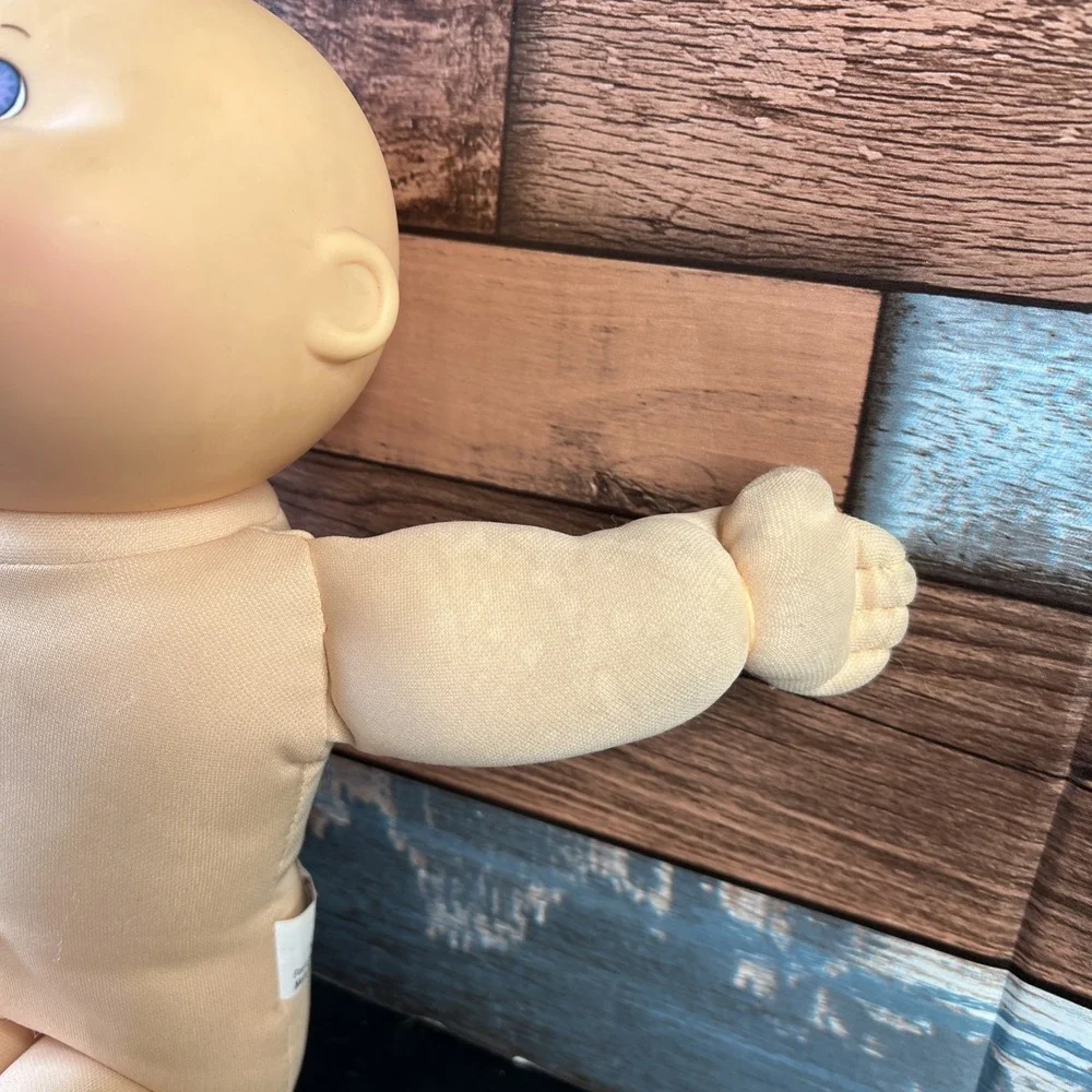 Vintage 1991 Cabbage Patch Kids Doll Bald Blue Eyes Hasbro Xavier Roberts